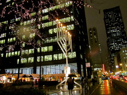 Menorah at Daley Plaza